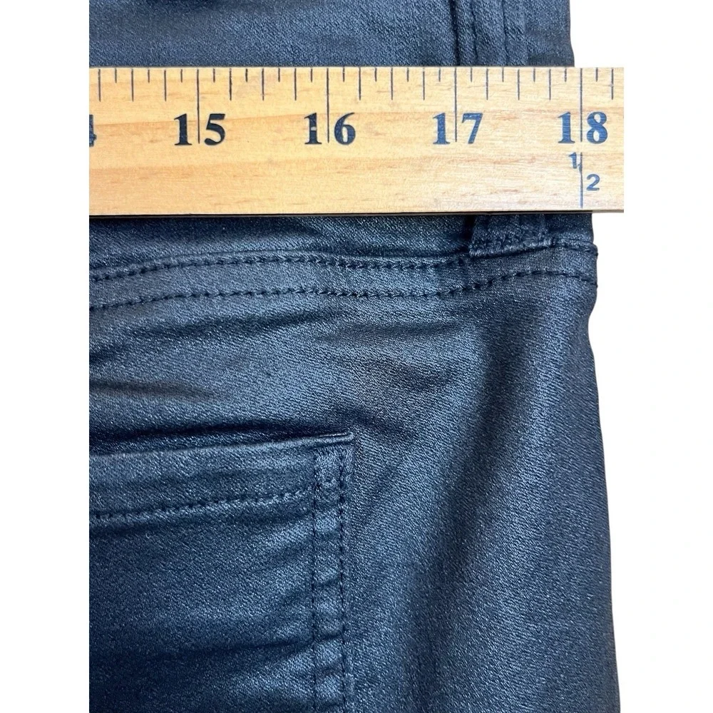 Celebrity Pink Women's Size 18 Black Coated Jeans Hydro Regeneration Denim